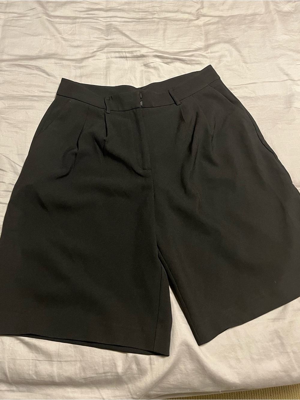 Joe Fresh Black Tailored Bermuda Shorts